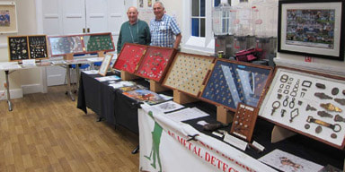 The Mid Fed stand at an exhibition at historic Warwick School