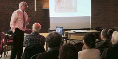 Peter Huxford, Head of history at Coventry's Henry VIII school gives a talk on the Magna Carta